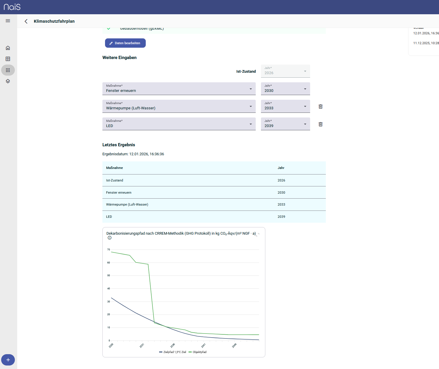 Changelog Screenshot
